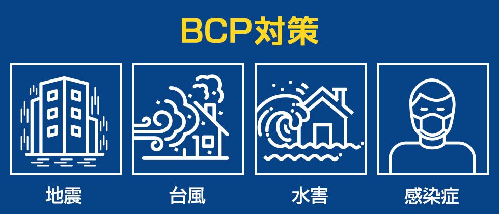 図:BCP/事業継続計画 危機管理支援トータルサービス